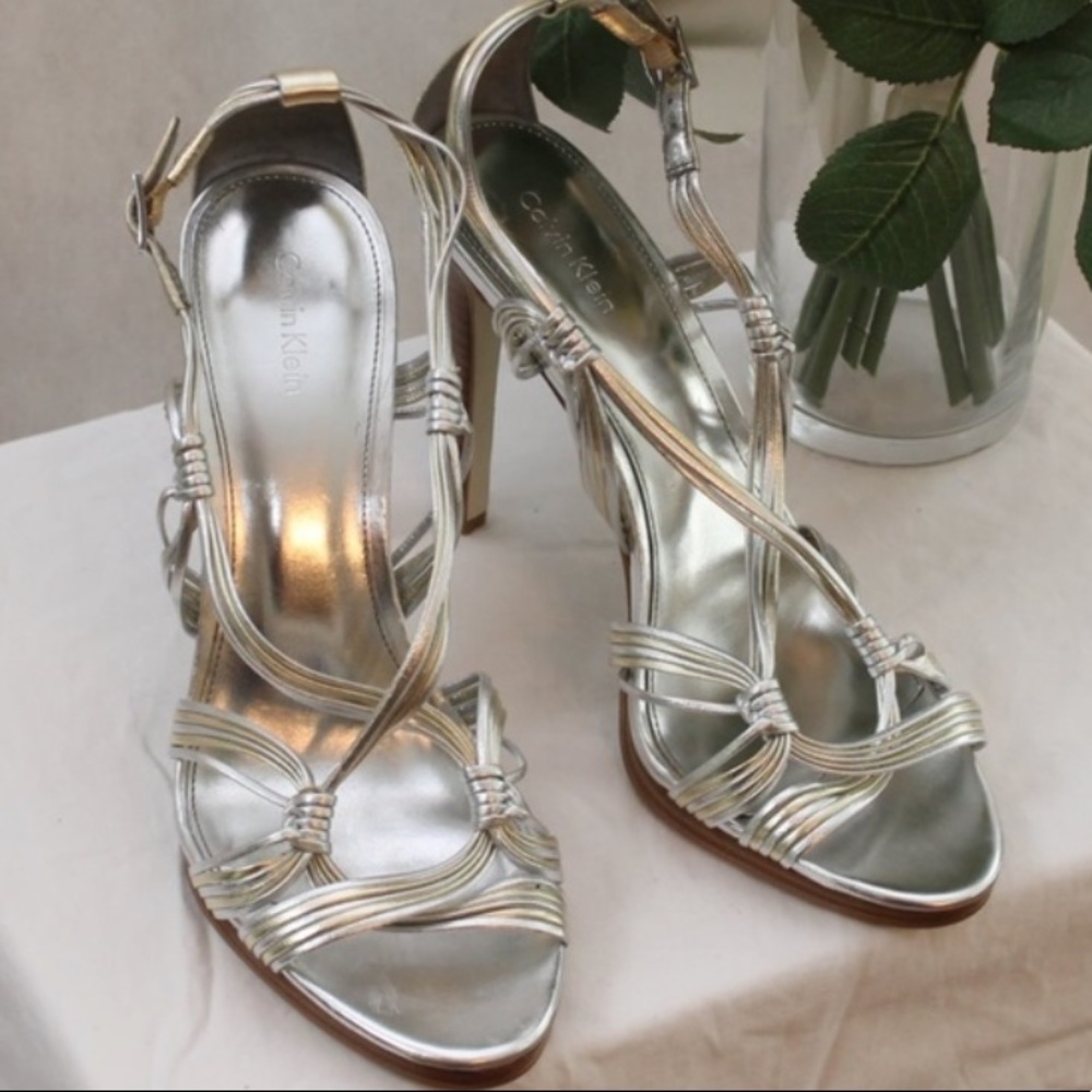 Calvin Klein Silver Sandal